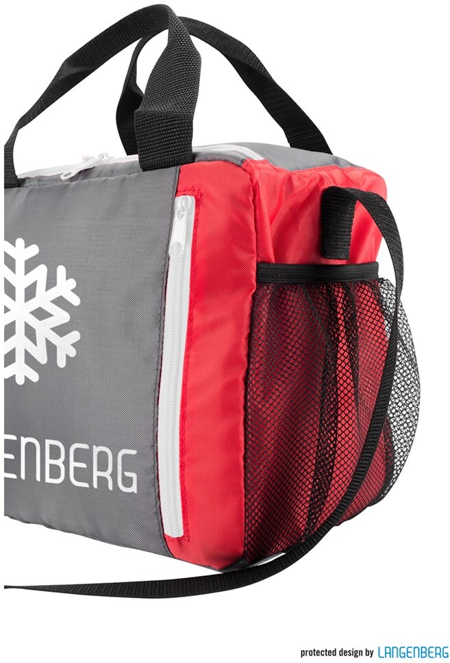 Kühltasche FREEZY | Grau/Rot