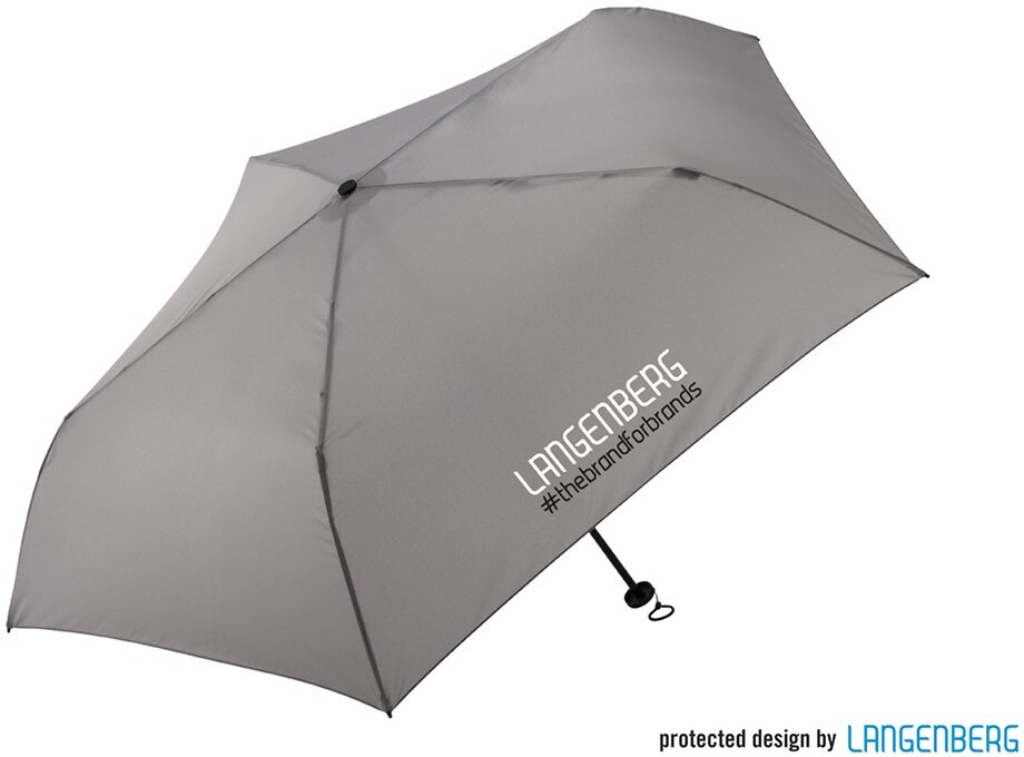 Taschenschirm FEDERLEICHT | Grau