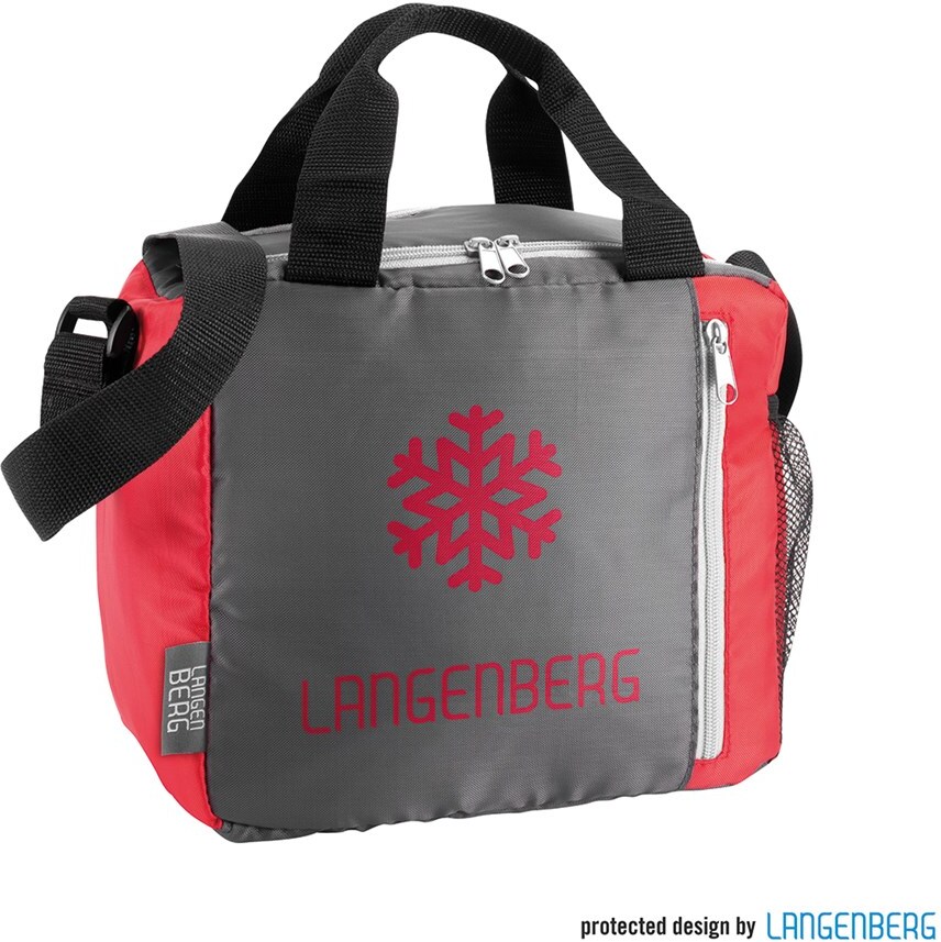 Kühltasche FREEZY | Grau/Rot