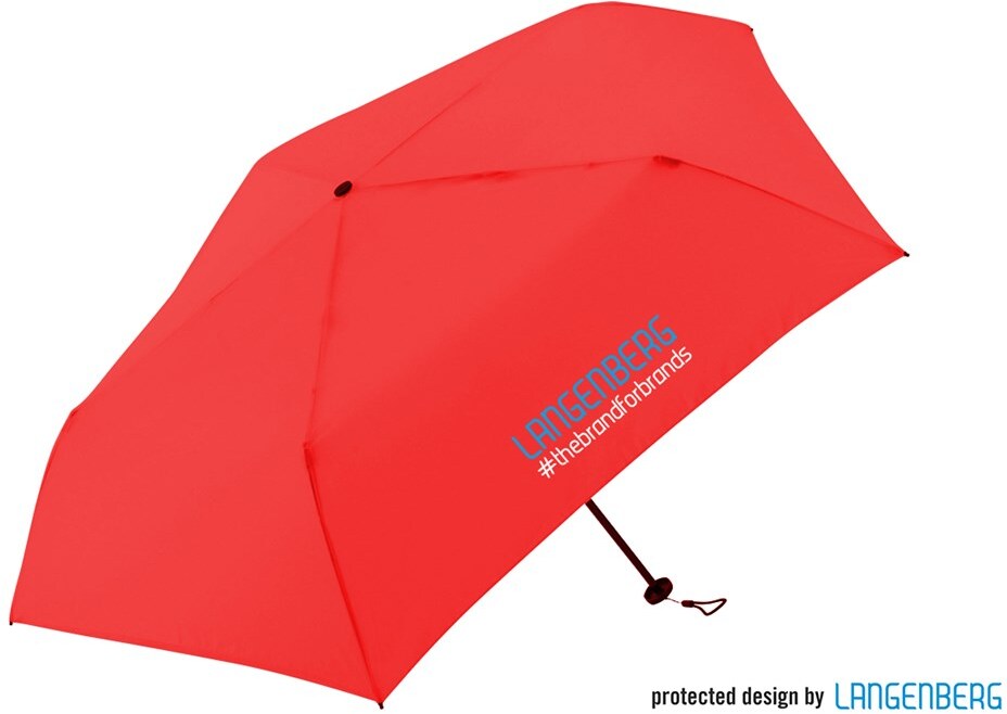 Taschenschirm FEDERLEICHT | Rot